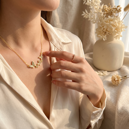 Collar Mariposa