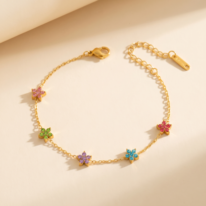 Pulsera Flores Gemma