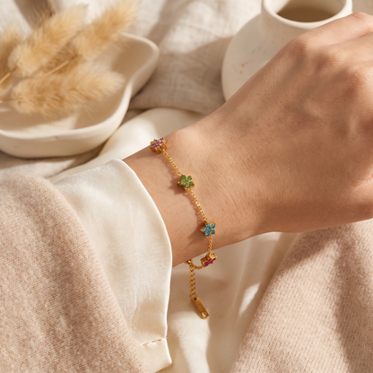 Pulsera Flores Gemma