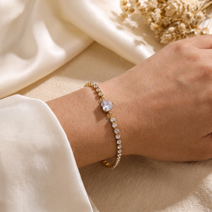 Pulsera Cristal Corazón